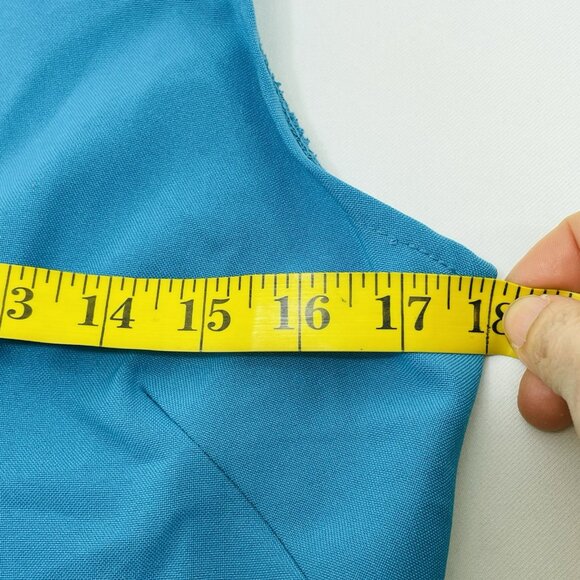 Vintage Btime USA Sleeveless Blouse Button Women Size 10 Retro Essential Collar - Picture 9 of 12